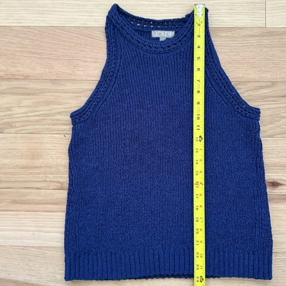 J. Crew high neck sleeveless sweater, large - Picture 7 of 7